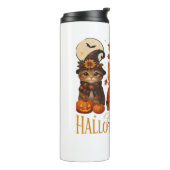 ハロウィーン感謝祭クリスマスハッピーハロサンキュー タンブラー (回転左)