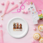 ハロウィーン感謝祭クリスマスハッピーハロサンキュー ペーパープレート (パーティー)