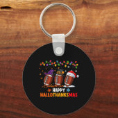 ハロウィーン感謝祭クリスマスハロサンクサス キーホルダー (正面)