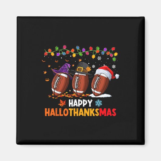 ハロウィーン感謝祭クリスマスハロサンクサス マグネット (正面)