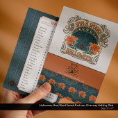 ハロウィーン懸命単語検索ビジネスジュエリー シーズンカード