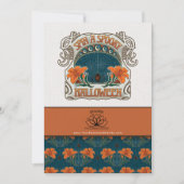 ハロウィーン懸命単語検索ビジネスジュエリー シーズンカード (正面)