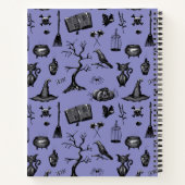 ハロウィーン手描きスパイラルノート ノートブック (裏面)