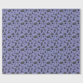 ハロウィーン手描き包装紙 ラッピングペーパー (フラット)