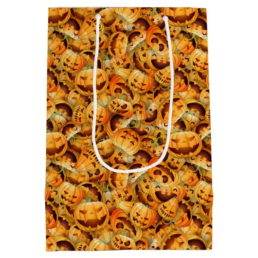 ハロウィーン抱き枕 ミディアムペーパーバッグ (裏面)