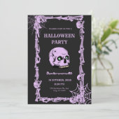ハロウィーン招待状カード！ 招待状 (スタンド正面)