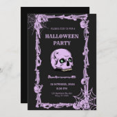 ハロウィーン招待状カード！ 招待状 (正面/裏面)