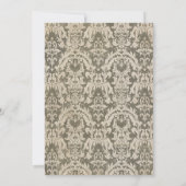 ハロウィーン招待状シ不気味ャンデリア 招待状 (裏面)