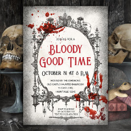 ハロウィーン招待状血グッドタイム 招待状