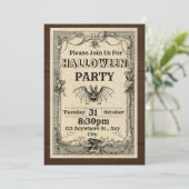 ハロウィーン招待状2024 招待状 (スタンド正面)