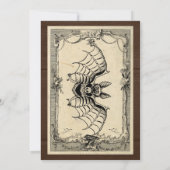 ハロウィーン招待状2024 招待状 (裏面)