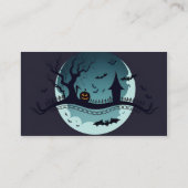 ハロウィーン招待状 エンクロージャーカード (裏面)