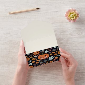 ハロウィーン招待状 オールインワン招待状