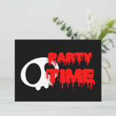 ハロウィーン招待状 招待状 (スタンド正面)