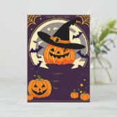ハロウィーン招待状 招待状 (スタンド正面)