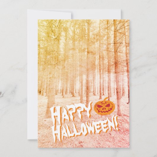 ハロウィーン招待状 招待状 (正面)