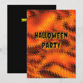 ハロウィーン招待状 招待状 (正面/裏面)