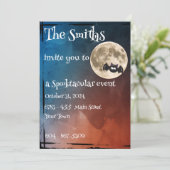 ハロウィーン招待状 招待状 (スタンド正面)