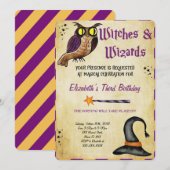 ハロウィーン招待状 招待状 (正面/裏面)