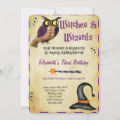 ハロウィーン招待状 招待状 (正面)