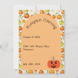 ハロウィーン招待状 招待状