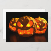 ハロウィーン招待状 招待状 (正面/裏面)