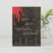 ハロウィーン招待状 招待状 (スタンド正面)