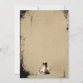 ハロウィーン招待状 招待状 (裏面)