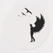 ハロウィーン接着剤 ラベル (デザイン1)