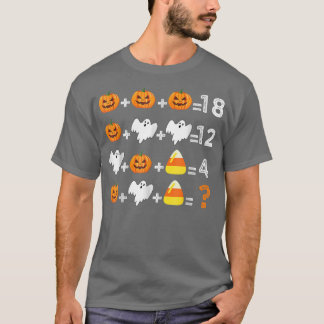 ハロウィーン操作順クイズ数学先生Ma Tシャツ