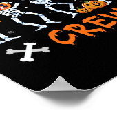 ハロウィーン放射学秋秋素晴らしいテックX線テック ポスター (角)