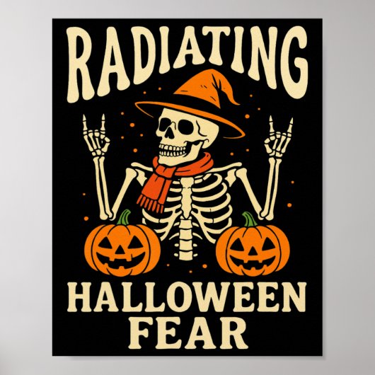 ハロウィーン放射線学ナース ポスター (正面)