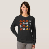 ハロウィーン数学パズルブレインティーザー Tシャツ (正面フル)
