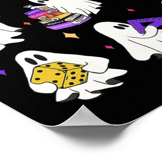 ハロウィーン数学先生 ポスター (角)
