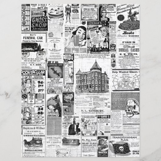 ハロウィーン新聞分類 (正面)