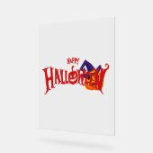 ハロウィーン日 アクリルサイン (傾斜)