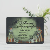 ハロウィーン映画ナイトウッドランドグロー 招待状 (スタンド正面)