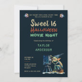 ハロウィーン映画ナイトグレムリンキャラクタースウィート16 招待状 (正面)