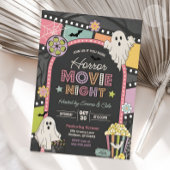 ハロウィーン映画ナイトパーティーグルービー招待状 招待状