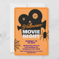 ハロウィーン映画ナイトパーティー不気味