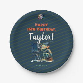 ハロウィーン映画ナイト誕生日パーティーかわいいグレムリン ペーパープレート