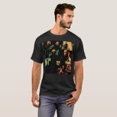 ハロウィーン映画ポスターコラージュJason Tシャツ (正面フル)