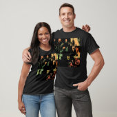 ハロウィーン映画ポスターコラージュJason Tシャツ (ユニセックス)