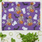 ハロウィーン時間 キッチンタオル (折り畳み)