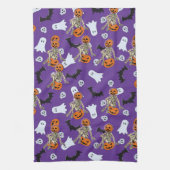 ハロウィーン時間 キッチンタオル (縦)