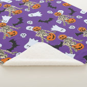 ハロウィーン時間 シェルパブランケット (3/4)