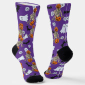 ハロウィーン時間 ソックス (傾斜あり)