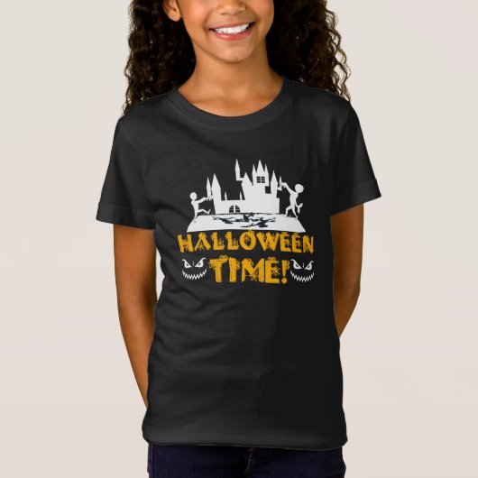 ハロウィーン時間 Tシャツ (正面)