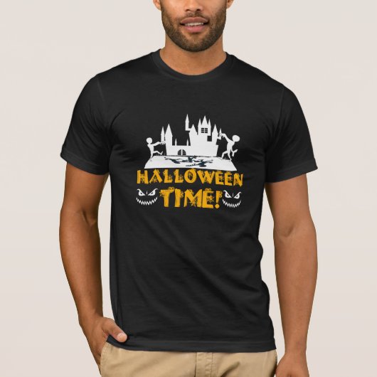 ハロウィーン時間 Tシャツ (正面)