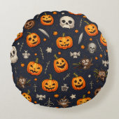 ハロウィーン枕クッション ラウンドクッション (正面)